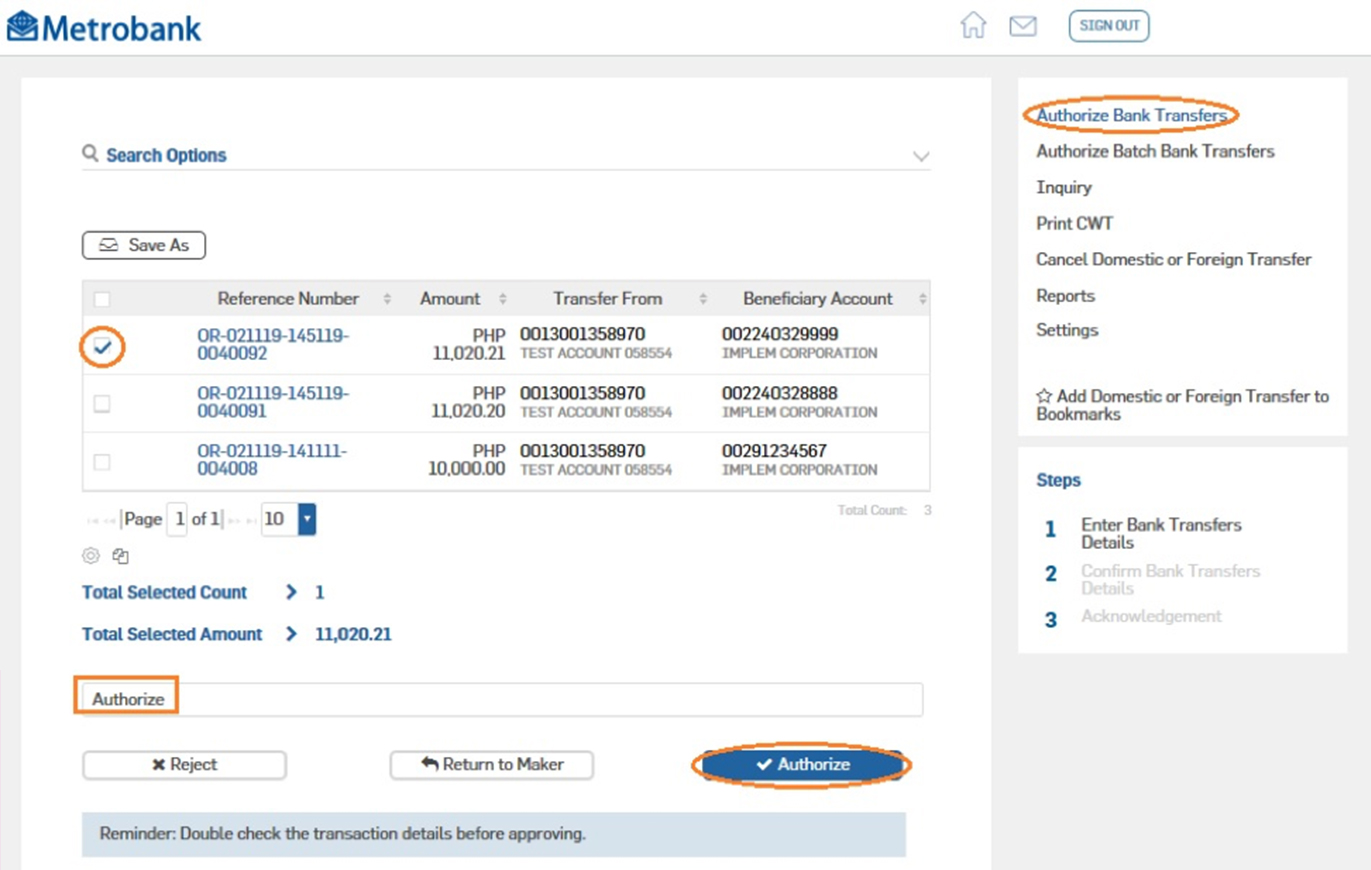 Transaction review panes