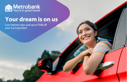 Metrobank Car Loan Your Dream is On Us Promo Metrobank