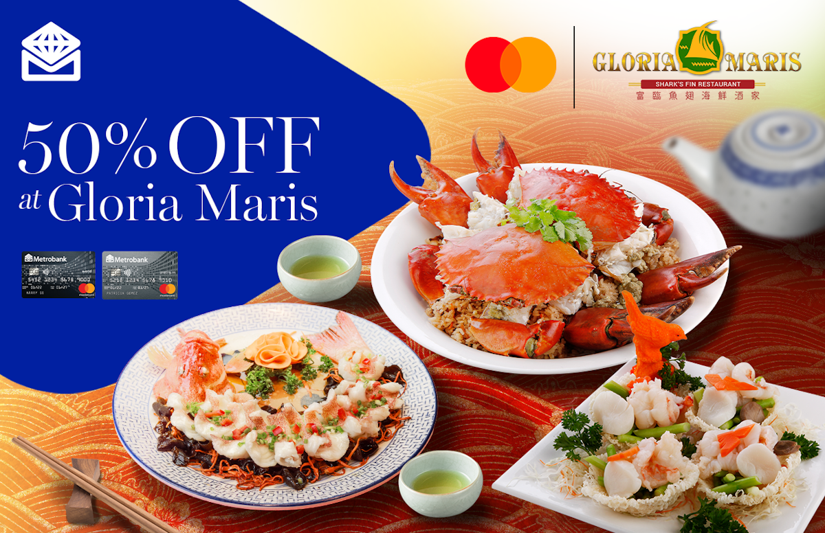 50 OFF at Gloria Maris