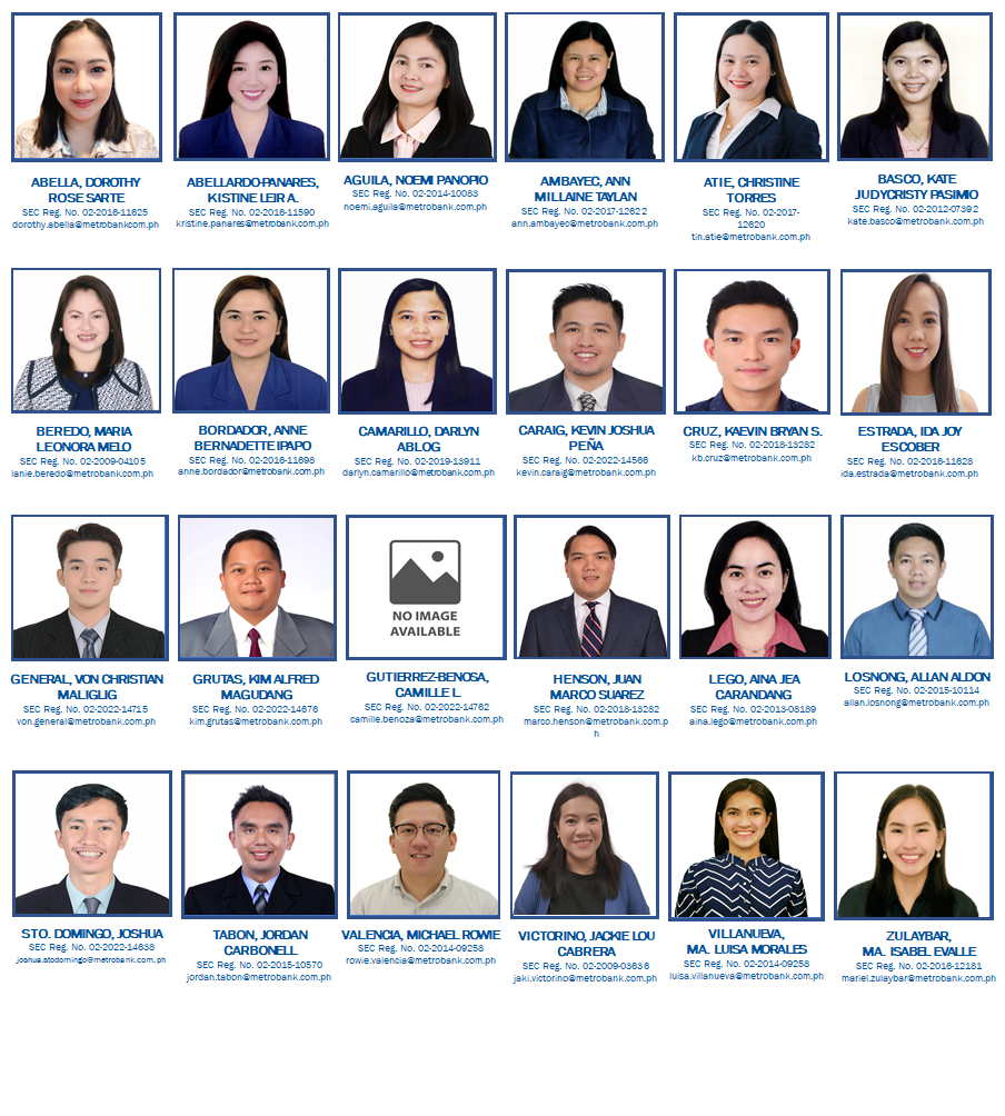 Luzon SEC licensed brokers and dealers