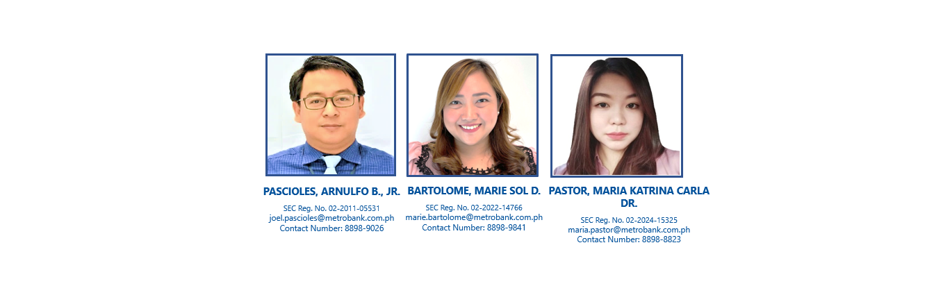 SEC licensed Associated Persons