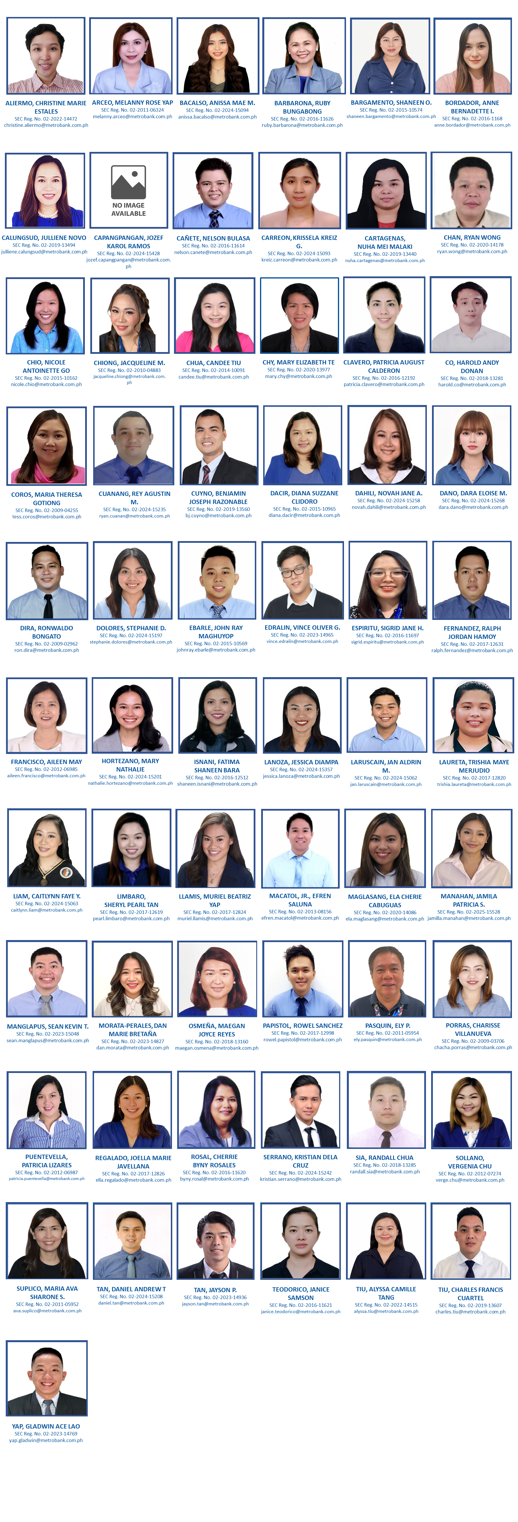 Visayas and Mindanao SEC licensed brokers and dealers