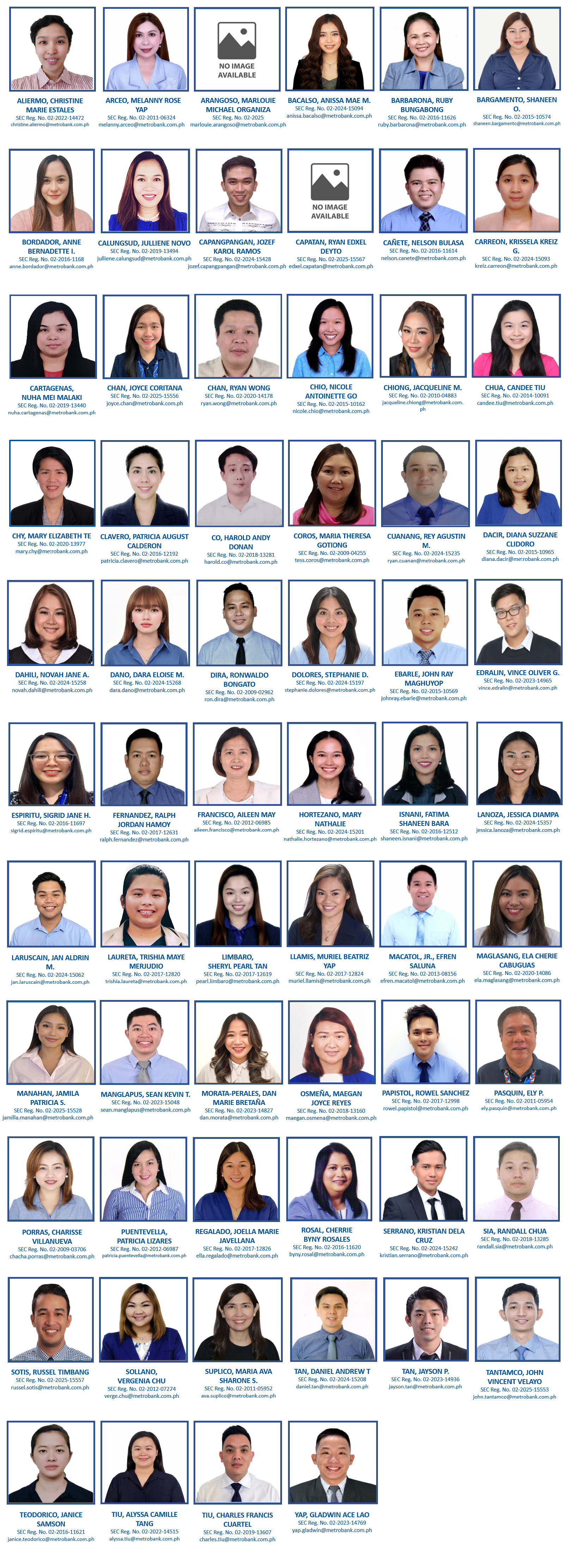 Visayas and Mindanao SEC licensed brokers and dealers