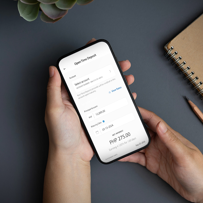 <h2><span style="background: linear-gradient(76.66deg, #0357ff 10.45%, #ac30ff 54.85%); color: transparent; background-clip: text;">Open an Online Time Deposit</span></h2>