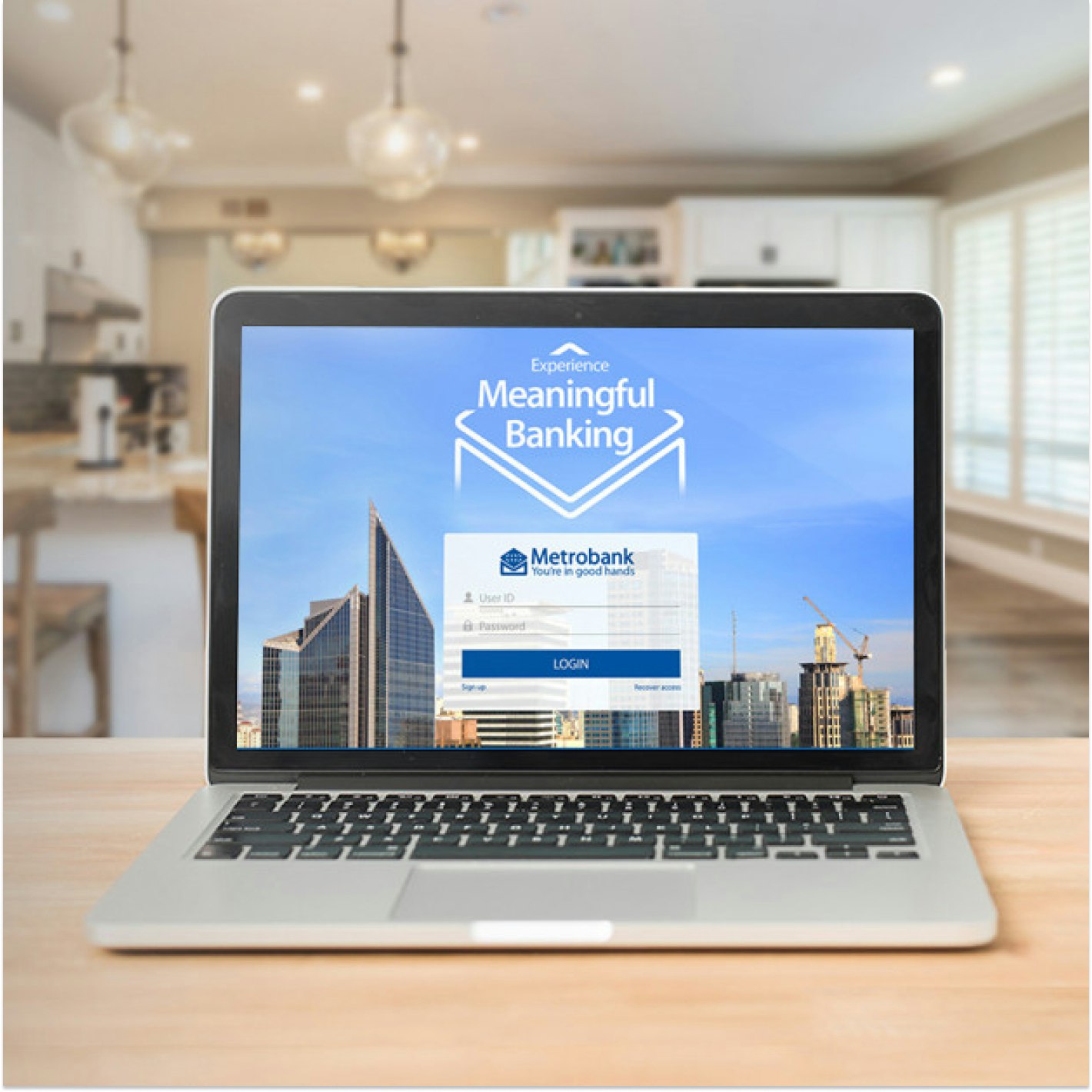 <h2>Open an account and invest with Earnest, manage with <span style="background: linear-gradient(76.66deg, #93A8FF 10.45%, #90EEFF 54.85%); color: transparent; background-clip: text;">Metrobank Online</span></h2>